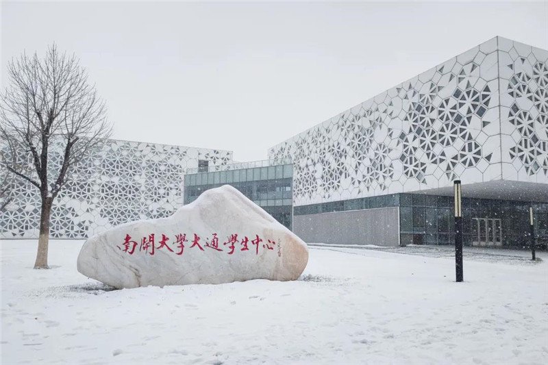 【组图】南开初雪已“到货”，请您“签收”